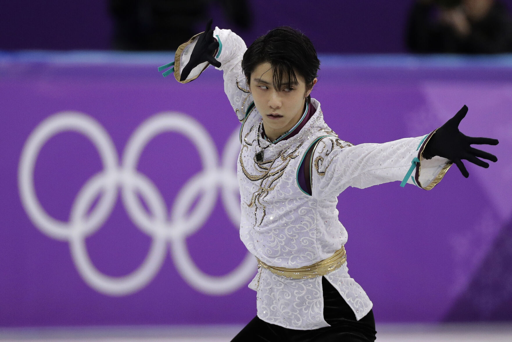 2018: Japan’s Yuzuru Hanyu first man to defend Olympic figure skating title since Dick Button in 1952